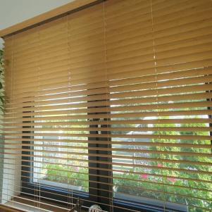Żaluzje drewniane realizacje 1558
