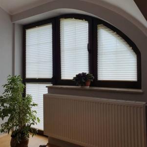 Żaluzje plisowane realizacje 117